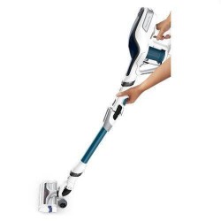 Aspirateur balai sans fil Rowenta Air Force Flex 560 Animal RH9471WO Multifonction Bleu et Blanc