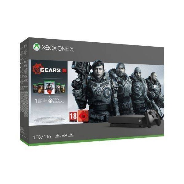 Pack Console Xbox One X 1 To Gears 5