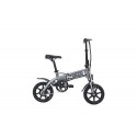 vélo électrique pliable revoe urban 250 w gris