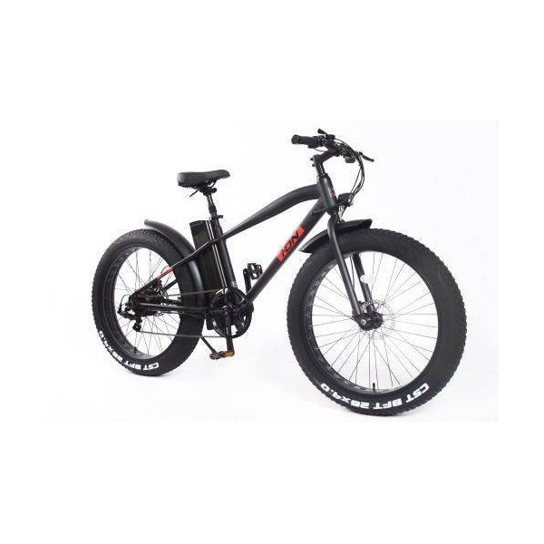 Vélo assistance électrique Ion Fat 26' 250 W Noir