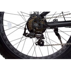 Vélo assistance électrique Ion Fat 26' 250 W Noir